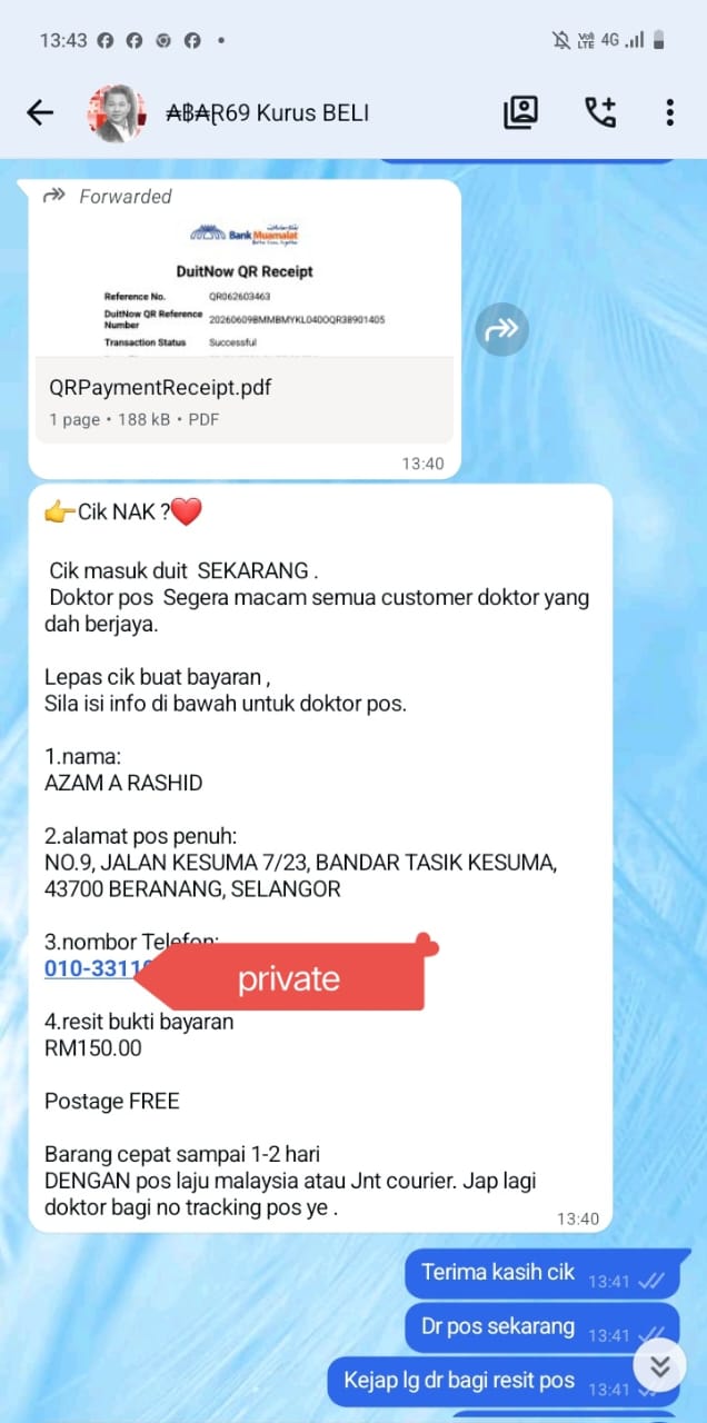 Bukti Pos